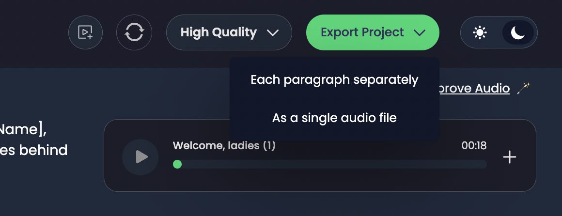 PlayHT Review Export